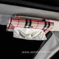 Waterproof car tissue holder sun visor napkin case